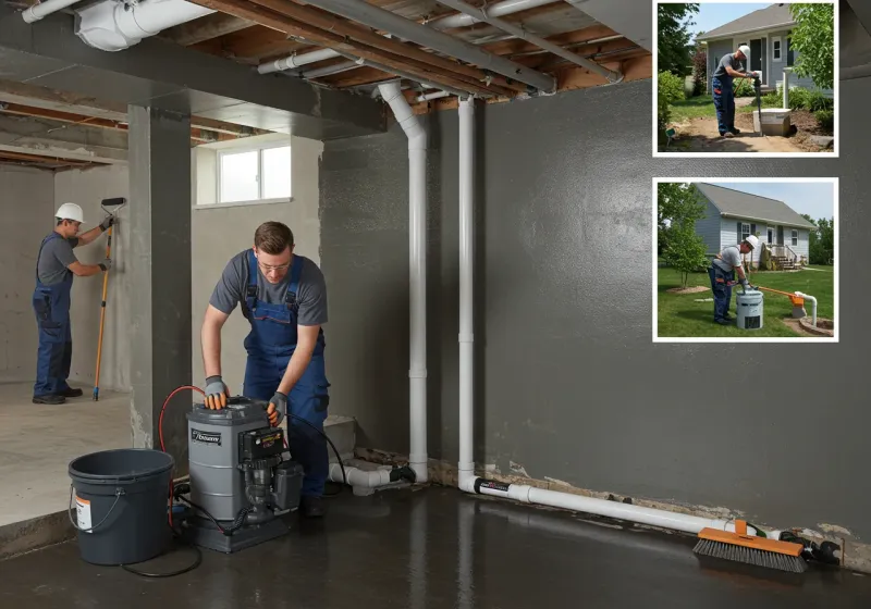 Basement Waterproofing and Flood Prevention process in Clarke County, AL